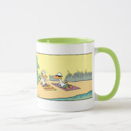 Beware da caneca engraçada dos desenhos animados