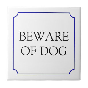 Beware do sinal do cão