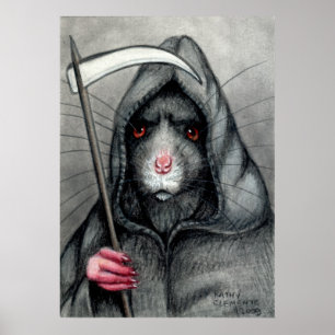 Beware o poster do rato do Ceifador
