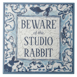 Beware Studio Rabbit Delft Blue Sinal Dedham
