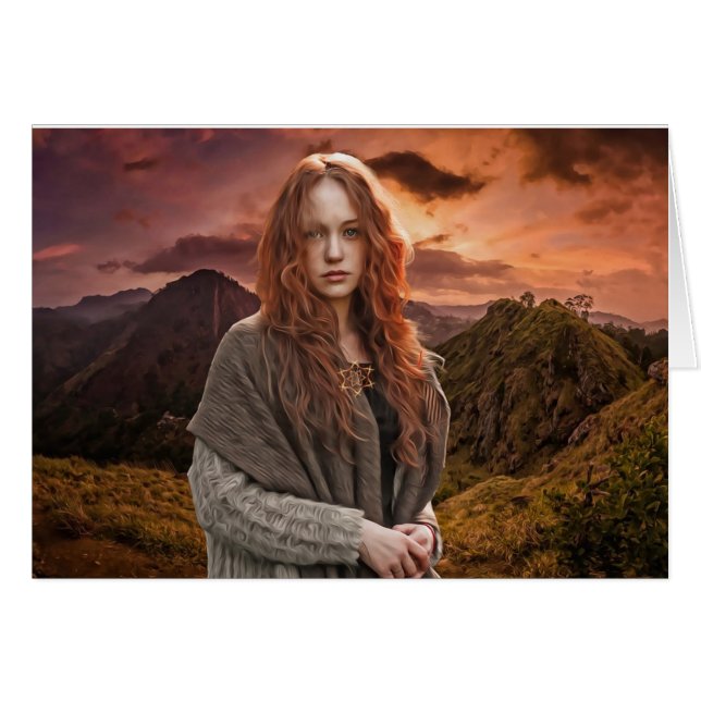 Bewitched, você pode mudar o mundo, cartão (Frente Horizontal)