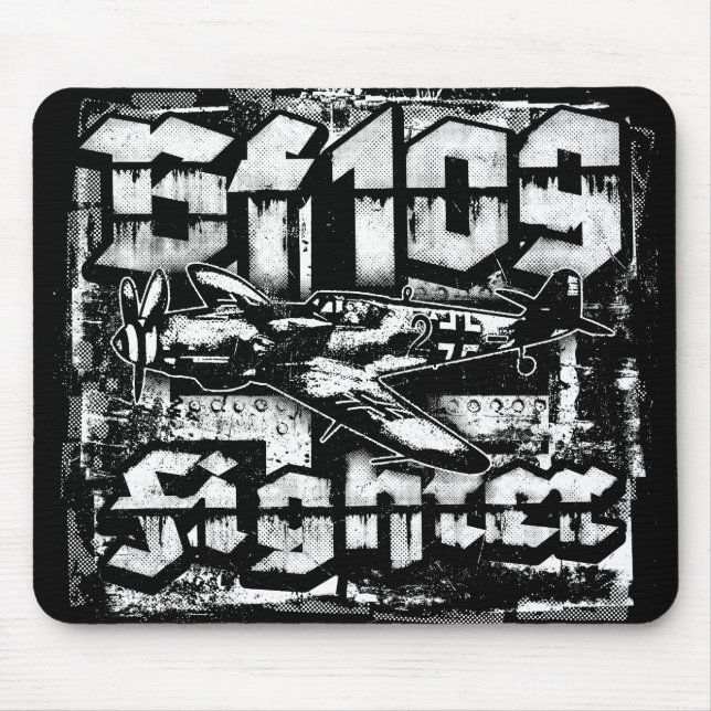 Bf 109 Mouse Pad Mousepad (Frente)