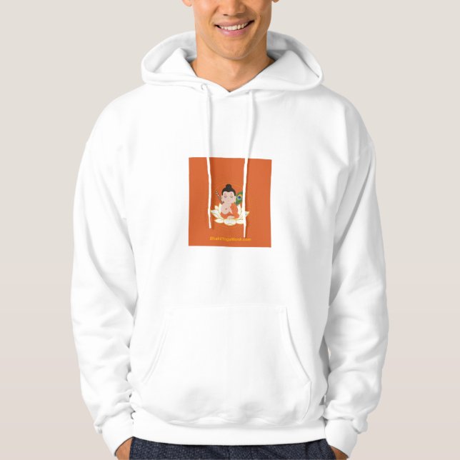 BhaktiYogaMonk Moletom Masculino (Frente)