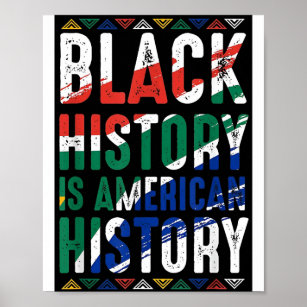 Bhm History African American Poster