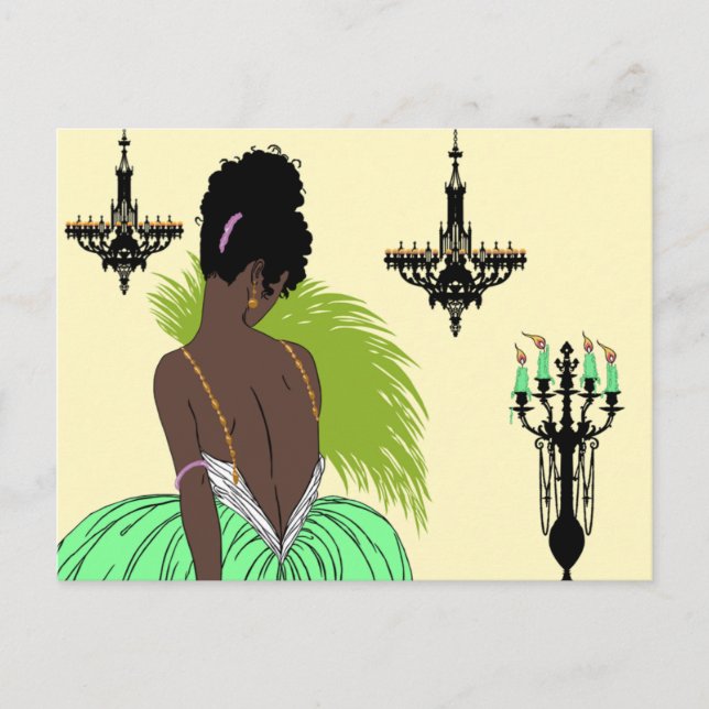 Bianca em Verde - Cartões postais (Frente)