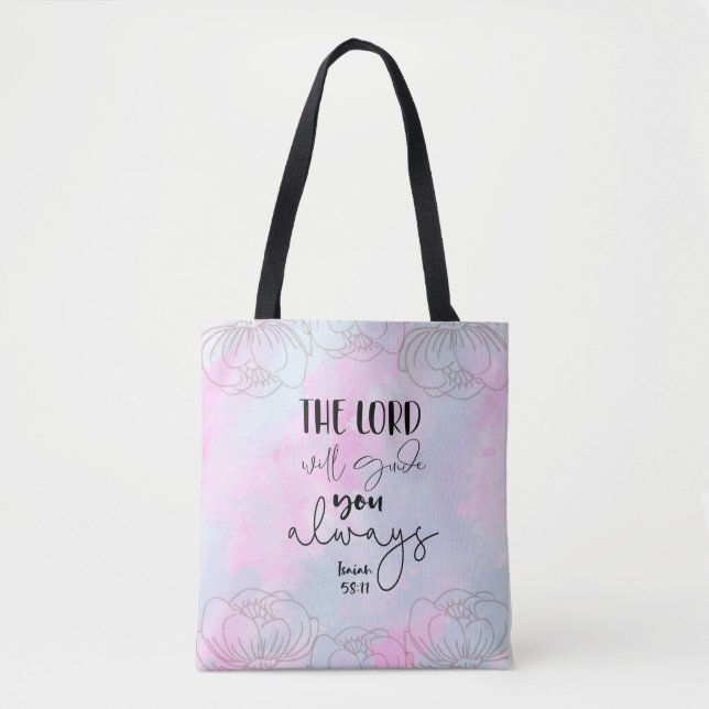 Bible verse Tote Bag (Frente)