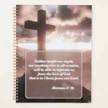 Bíblia Cristã Verso Planejador Espiral Dourado