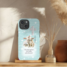 Bíblia Cruzada De Carneiros De Turquesa De Pastel