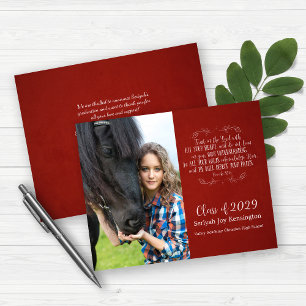 Bíblia de Graduação Cristã Versa Vermelha