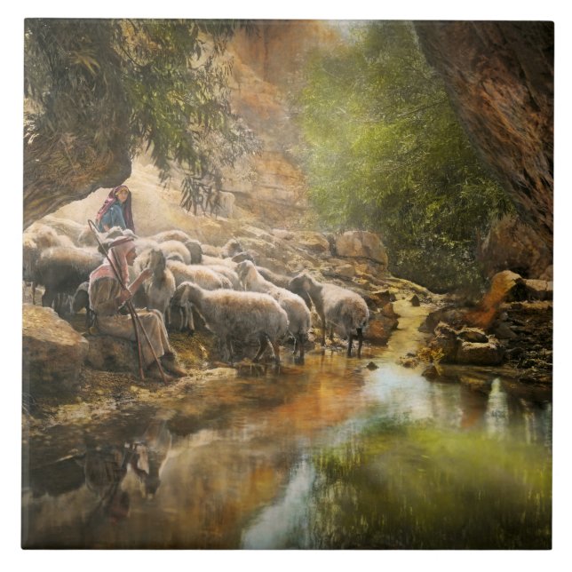 Bíblia - O Senhor é o meu pastor - 1910 (Frente)