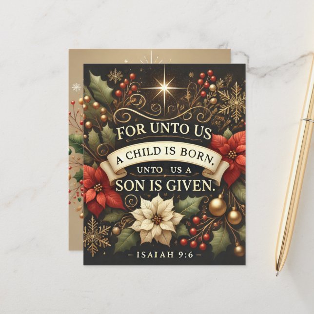 Bíblia Para Nós Uma Criança É Um Papel Escrapbook  (Frente/Verso In Situ)