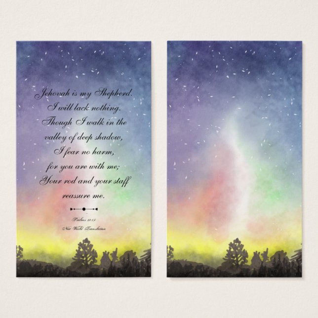 Bíblia Religiosa Moderna Elegante Floral (Frente & Verso)