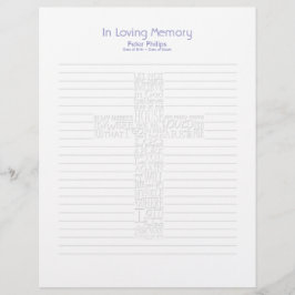 Bíblia Versa Página de preenchimento do livro fune