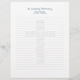 Bíblia Versa Página de preenchimento do livro fune