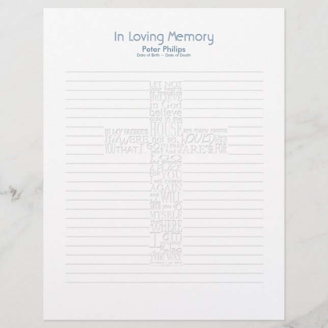 Bíblia Versa Página de preenchimento do livro fune (Frente)