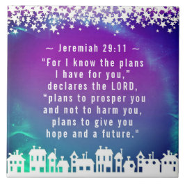 Bíblia Verse Jeremiah 29:11 Aldeia de Natal