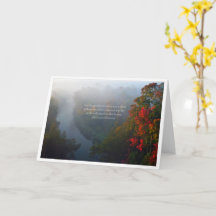 Bíblia Verse Simpatia Dobrada Cartão de Saudação