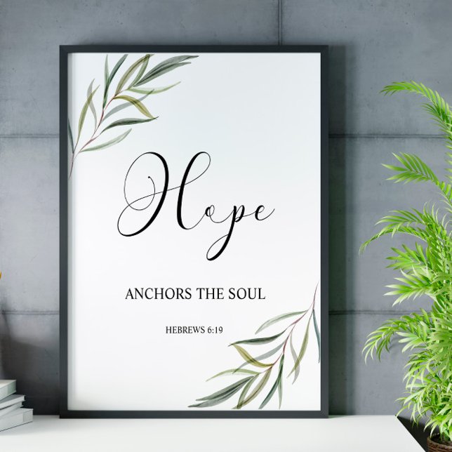 Bíblia verso hebraico deixa Poster (Criador carregado)