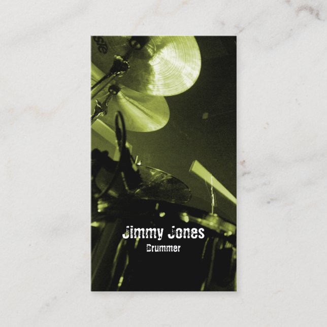 Bíblias e Toms Ochre Cartão de visita (Frente)