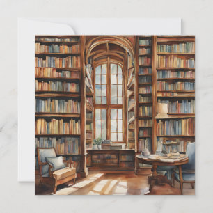 Biblioteca Cozy Watercolor