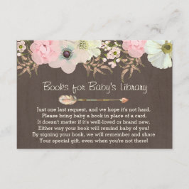 Biblioteca do Bebê Floral Russo Boho Inserção 2