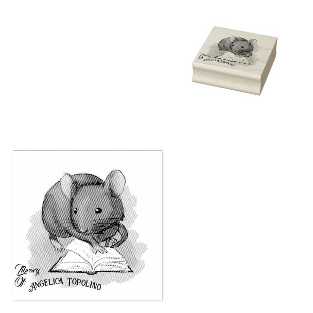 Biblioteca Do Carimbo De Tinta De Propriedade Do L (Carimbado)