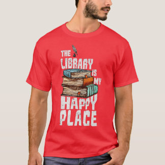 Biblioteca Engraçada Biblioteca Biblioteca Camisa