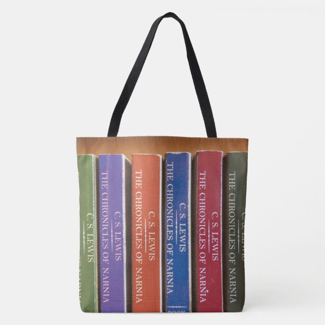 Biblioteca Livros Tudo Sobre Impressão Tote Bag (Frente)