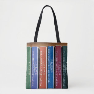 Biblioteca Livros Tudo Sobre Impressão Tote Bag, M
