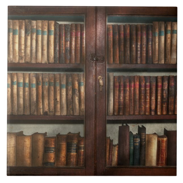 Bibliotecário - Na biblioteca (Frente)