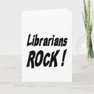 Bibliotecários Rock! Cartão