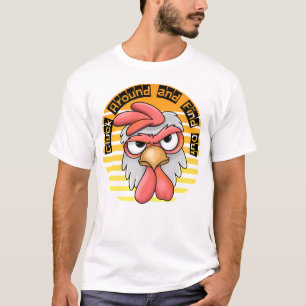 Bicar Por Perto e Descobrir Camisa Divertida de Fr