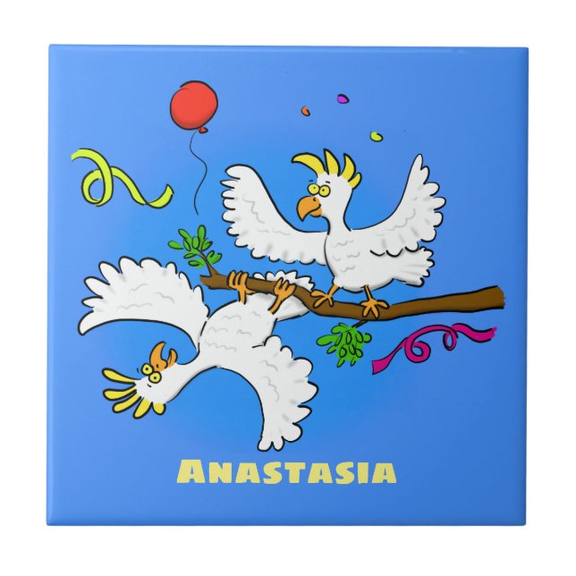 Bicatuta de pássaros engraçados (Frente)