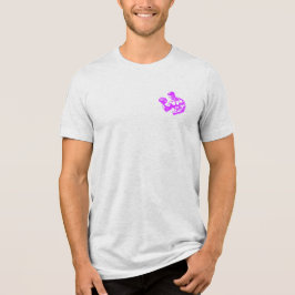 Bicep Curl Minimalist Gym - Purple Fitness Design
