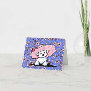 Bichon Belle Cartões de agradecimentos