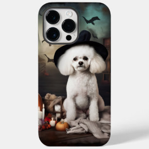 Bichon Frise Abóboras Halloween Assustador