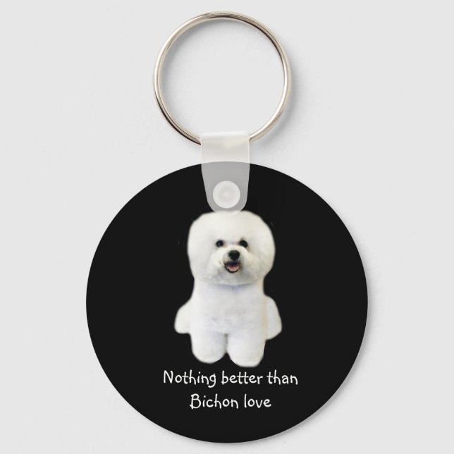 Bichon Frise Chaveiro (Frente)