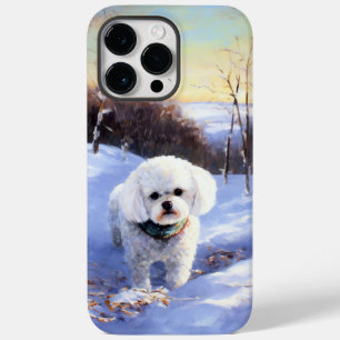 Bichon Frise Deixe-A Neve Natal