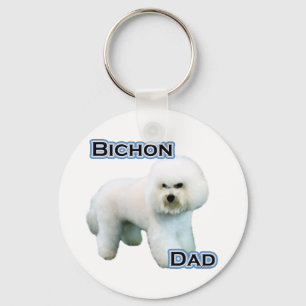 Bichon Frise Pai 4 - Chaveiro