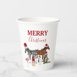 Bichos de Natal engraçados e bonitos Noel Hats Lig