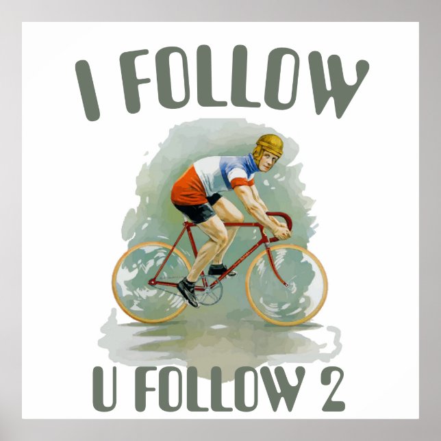 Bicicleta Antiga, adicionar Poster de texto (Frente)