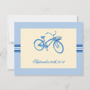 Bicicleta Azul Salve o Anúncio de Data