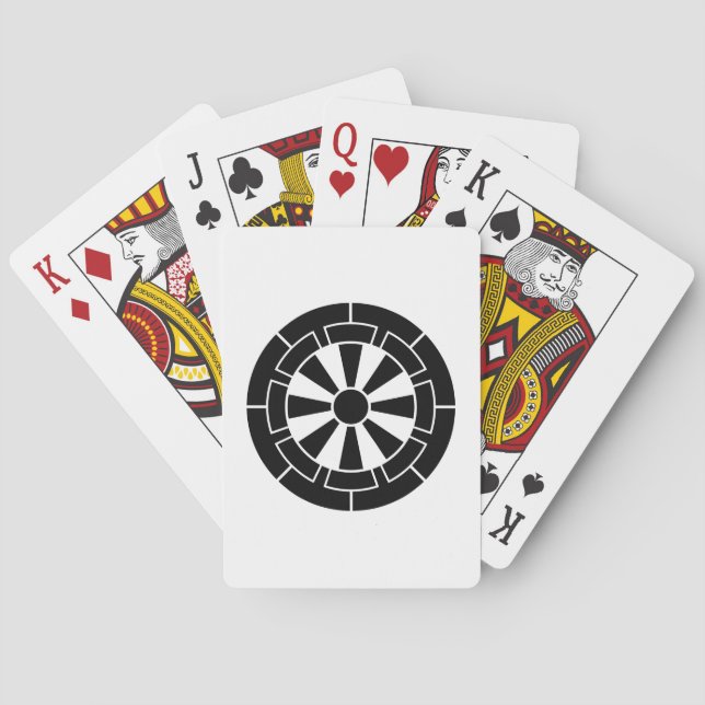 Bicicleta Cartas de Baralho Genji (Verso)
