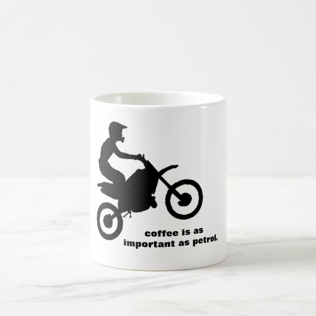 Bicicleta clássica da sujeira da caneca de café (Centro)
