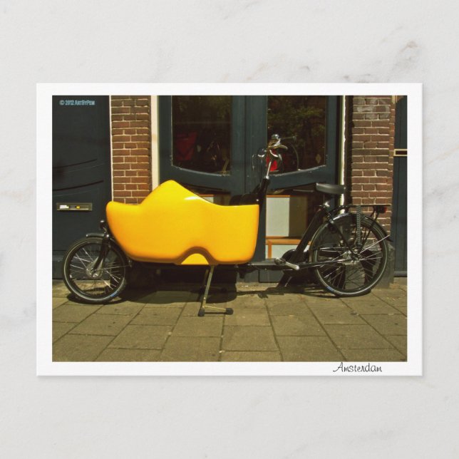 Bicicleta Construída para Calçado - cartão postal (Frente)