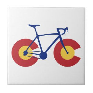 Bicicleta da bandeira de Colorado