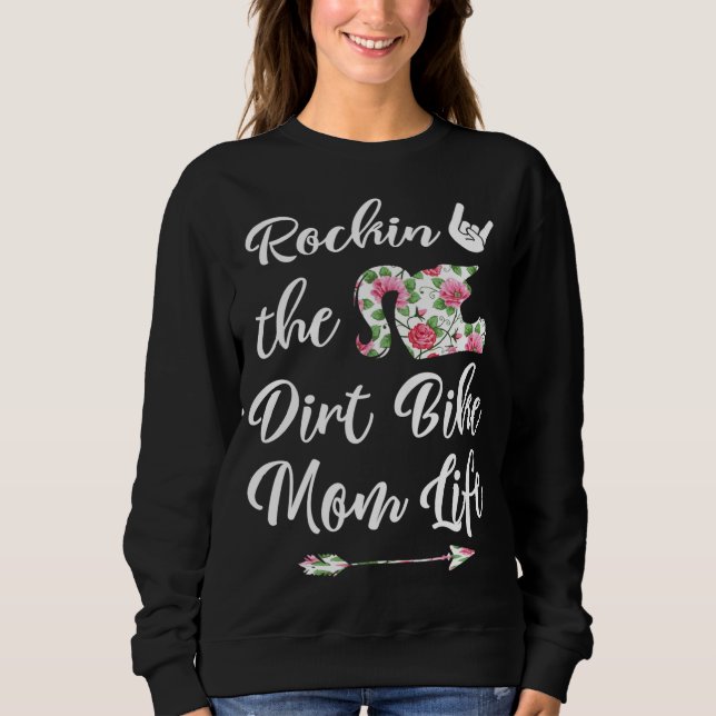 Bicicleta de Camada de Camisa Floral, Bicho de Mãe (Frente)