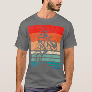 Bicicleta De Camisa De Corrida De Bike Retro-Motoc