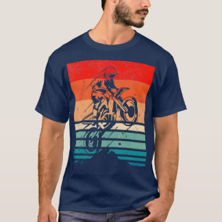 Bicicleta De Camisa De Corrida De Bike Retro-Motoc