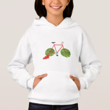 Bicicleta Engraçada com Rodas de Melancia